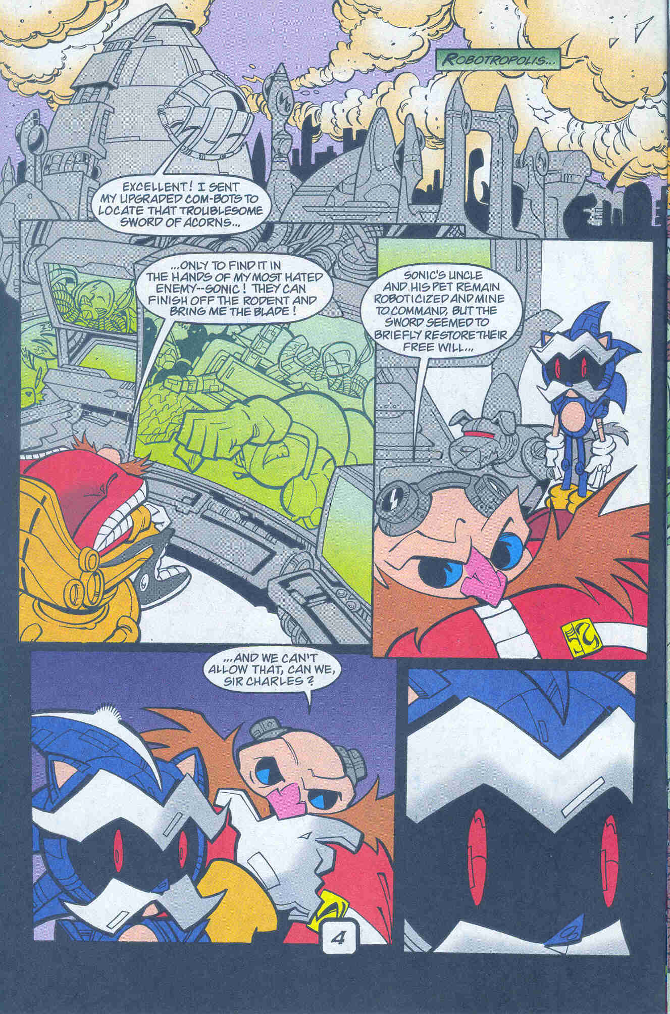 Sonic - Archie Adventure Series January 2001 Page 04